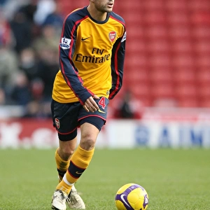 Cesc Fabregas: Leading Arsenal to Victory (1-2) over Stoke City, Barclays Premier League, 2008