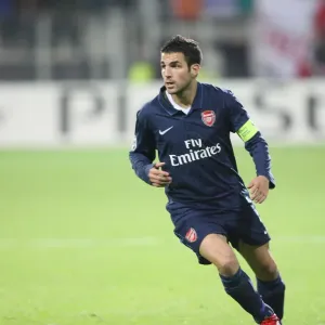 Cesc Fabregas Leads Arsenal's UEFA Champions League Battle at DSB Stadium Cesc Fabregas Leads Arsenal's UEFA Champions League Battle at DSB Stadium