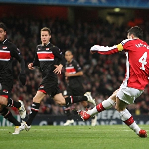 Cesc Fabregas scores his 2nd goal Arsenals 3rd