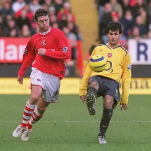 Cesc Fabregas Scores the Winner: Arsenal's 1-0 Victory over Charlton Athletic, 2005