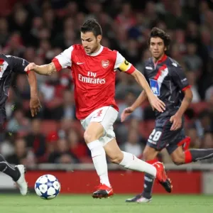 Cesc Fabregas Shines as Arsenal Crushes SC Braga 6-0 in Champions League Cesc Fabregas Shines as Arsenal Crushes SC Braga 6-0 in Champions League