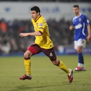 Cesc Fabregas Sparks Arsenal's 1-0 Carling Cup Semi-Final Win Over Ipswich Town