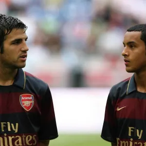 Cesc Fabregas and Theo Walcott (Arsenal)