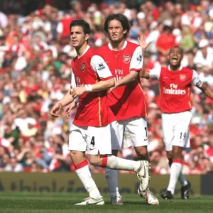 Cesc Fabregas and Tomas Rosicky Print