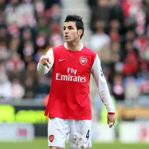 Cesc Fabregas: Unyielding Inspiration at the Heart of Arsenal's 0-0 Battle with Wigan Athletic, September 3, 2008 Cesc Fabregas: Unyielding Inspiration at the Heart of Arsenal's 0-0 Battle with Wigan Athletic, September 3, 2008