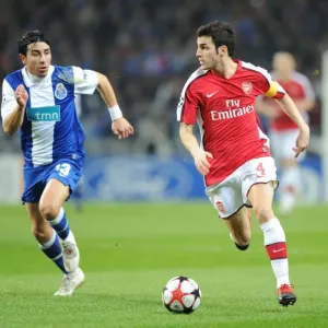 Cesc Fabregas vs. Falcao: Arsenal vs. FC Porto, UEFA Champions League Showdown, 17/2/2010