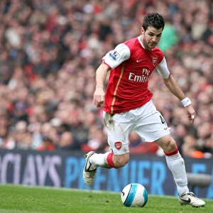 Cesc Fabregas's Brilliant Performance: Arsenal 2-0 Reading, Barclays Premier League, Emirates Stadium (April 19, 2008)