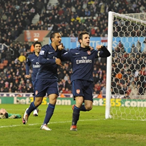 Cesc Fabregas's Brilliant Strike: Arsenal's Dominant Victory over Stoke City (27/2/2010)
