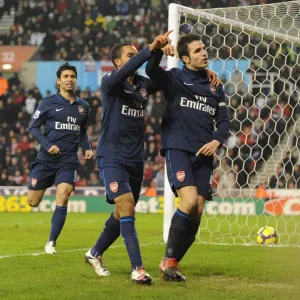 Cesc Fabregas's Brilliant Strike: Arsenal's Victory over Stoke City (27/2/2010)