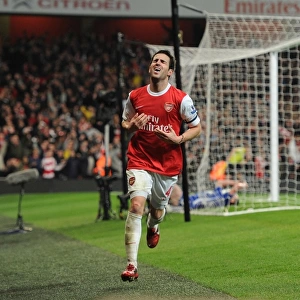 Cesc Fabregas's Triumphant Goal: Arsenal Crushes Ipswich Town 3-0 in Carling Cup Semifinal
