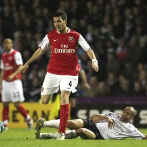 Cesc Fabrgas (Arsenal) Tyrone Mears (Derby)