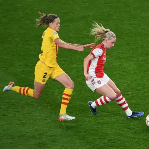 Champions Clash: Arsenal Women vs. Barcelona - UEFA Women's Champions League at Emirates Stadium