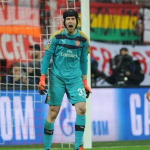Champions Clash: Petr Cech vs. Bayern Munich in the UCL Showdown (Arsenal vs. Bayern Munich, 2015-16) Champions Clash: Petr Cech vs. Bayern Munich in the UCL Showdown (Arsenal vs. Bayern Munich, 2015-16)