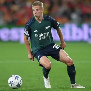 Champions League 2023-24: Oleksandr Zinchenko of Arsenal Faces Off Against RC Lens at Stade Bollaert-Delelis Champions League 2023-24: Oleksandr Zinchenko of Arsenal Faces Off Against RC Lens at Stade Bollaert-Delelis