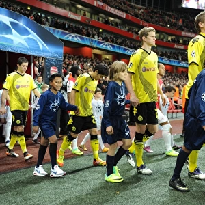 Champions League Clash: Arsenal FC vs Borussia Dortmund at Emirates Stadium (2011)