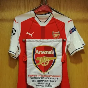 Champions League Clash: Arsenal FC vs PFC Ludogorets Razgrad at Emirates Stadium Champions League Clash: Arsenal FC vs PFC Ludogorets Razgrad at Emirates Stadium