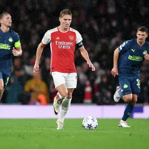 Champions League Clash: Arsenal vs. PSV Eindhoven at Emirates Stadium, 2023/24