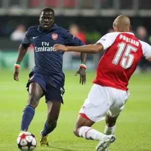 Champions League Clash: Eboue vs. Poulsen - Arsenal vs. AZ Alkmaar Ends in a 1:1 Draw Champions League Clash: Eboue vs. Poulsen - Arsenal vs. AZ Alkmaar Ends in a 1:1 Draw