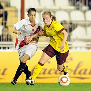 Champions League: Kim Little Scores for Arsenal Against Rayo Vallecano's Sonia Tribano (2:0)