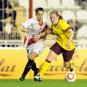 Champions League: Kim Little Scores for Arsenal Against Rayo Vallecano's Sonia Tribano (2:0) Champions League: Kim Little Scores for Arsenal Against Rayo Vallecano's Sonia Tribano (2:0)