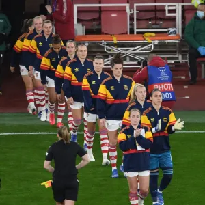 Champions League Showdown: Arsenal Women vs. FC Barcelona at Emirates Stadium