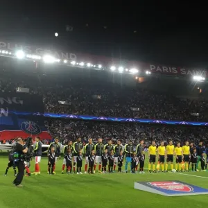 Champions League Showdown: Paris Saint-Germain vs. Arsenal, September 2016 - The Clash at Parc des Princes