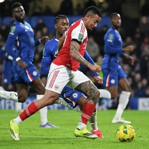 Chelsea v Arsenal Carabao Cup Semi Final First Leg Print