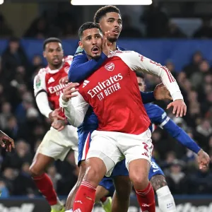 Chelsea v Arsenal Carabao Cup Semi Final Print