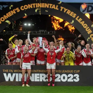 Chelsea contro l'Arsenal - Coppa della Liga Continentale di calcio femminile FA con sponsorizzato da Tyres