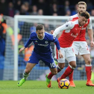 Season 2016-17 Framed Print Collection: Chelsea v Arsenal 2016-17