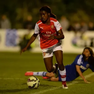 Chioma Obogagu Outpaces Rival: Arsenal Ladies vs. Chelsea Ladies WSL Clash