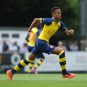 Chris Willock in Action: Borehamwood vs Arsenal Pre-Season Friendly