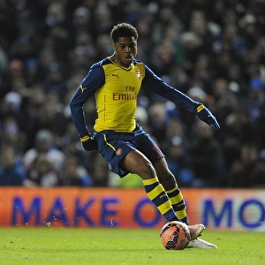 Chuba Akpom in Action: Brighton & Hove Albion vs Arsenal, FA Cup 2014/15