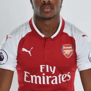Chuba Akpom bei der Arsenal-Mannschaft im Jahr 2017/18 - Foto zur Besprechung