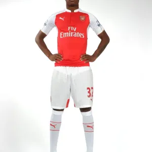 Chuba Akpom: Arsenal First Team Photocall 2015-16 Chuba Akpom: Arsenal First Team Photocall 2015-16