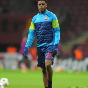 Chuba Akpom (Arsenal). Galatasaray 1: 4 Arsenal. UEFA Champions League. Group D. Ali