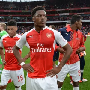Chuba Akpom's Reaction: Arsenal's Emirates Cup Clash Against Wolfsburg (2015/16)