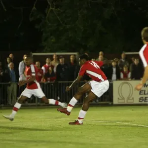 Chuks Aneke scores Arsenals 7th goal. Maidenhead 1: 7 Arsenal. Pre Season Friendly