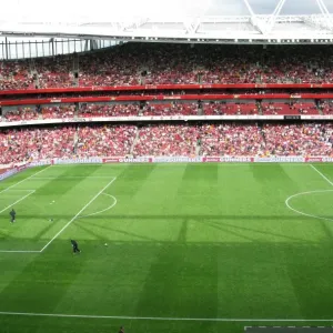 Citroen ad boards at Emirates Stadium