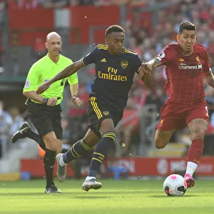 Clash at Anfield: Liverpool vs. Arsenal - Premier League Showdown (2019-20)