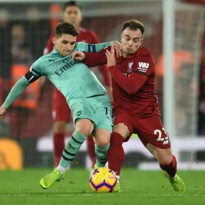 Clash at Anfield: Torreira vs. Shaqiri - Premier League Showdown