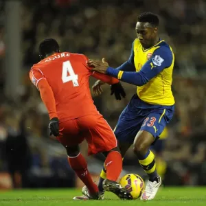 Clash at Anfield: Welbeck vs. Toure Clash at Anfield: Welbeck vs. Toure