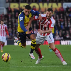 Clash at the Britannia: Oxlade-Chamberlain vs Pieters Clash at the Britannia: Oxlade-Chamberlain vs Pieters
