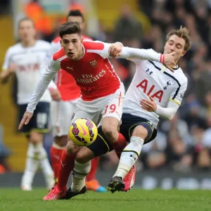 Clash of the Capitals: Bellerin vs. Eriksen - Premier League Battle between Arsenal and Tottenham Clash of the Capitals: Bellerin vs. Eriksen - Premier League Battle between Arsenal and Tottenham