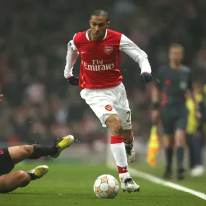 Clash of Champions: Gael Clichy (Arsenal) vs. Gennaro Gattuso (AC Milan) - 0:0 Stalemate, UEFA Champions League, Emirates Stadium, 2008