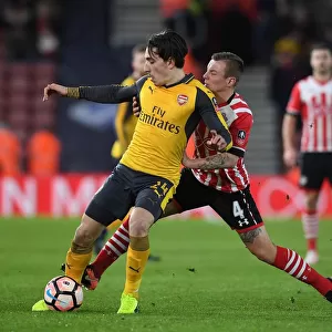 Clash of Champions: Hector Bellerin vs Jordy Clasie - Southampton v Arsenal, FA Cup 2017