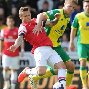 Clash of Champions: Jack Wilshere vs Michael Turner at Carrow Road