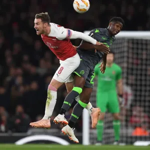 Clash of Champions: Ramsey vs. Diaby in Arsenal's Europa League Battle Clash of Champions: Ramsey vs. Diaby in Arsenal's Europa League Battle