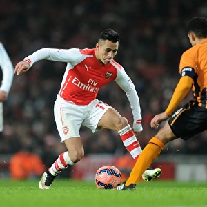 Clash of Champions: Sanchez vs. Davies in FA Cup Showdown (Arsenal v Hull City, 2014-15)
