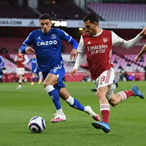 Clash at the Emirates: A Battle Between Dani Ceballos and Ben Godfrey, Arsenal vs. Everton, Premier League 2020-21